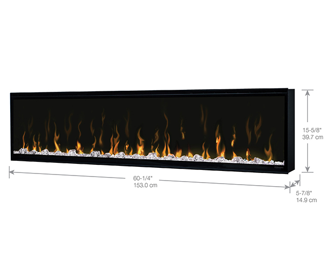 Dimplex IgniteXL 60" Linear Electric Fireplace
