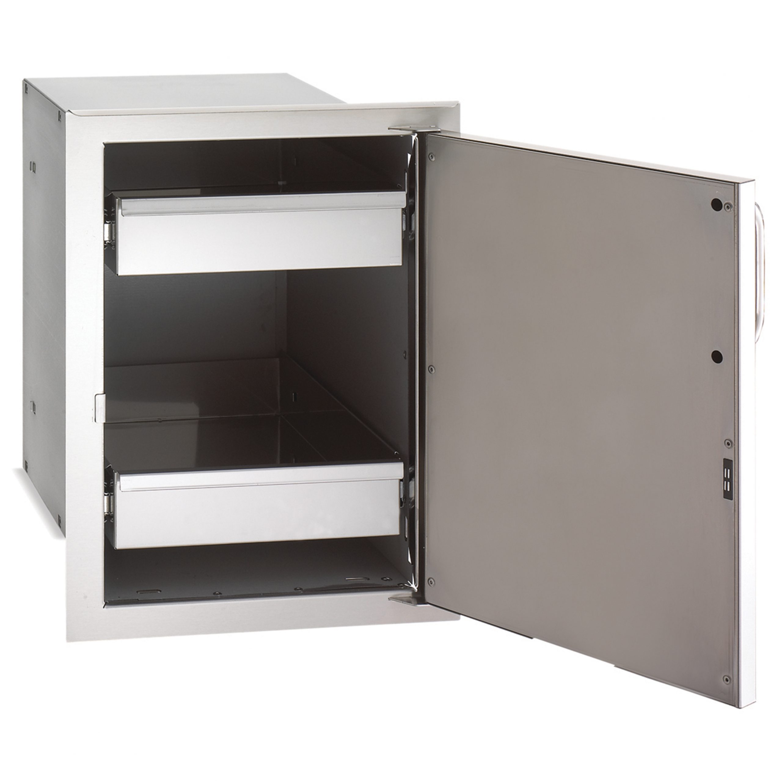 Fire Magic Gourmet Dual Drw - Stainless Steel L-Side