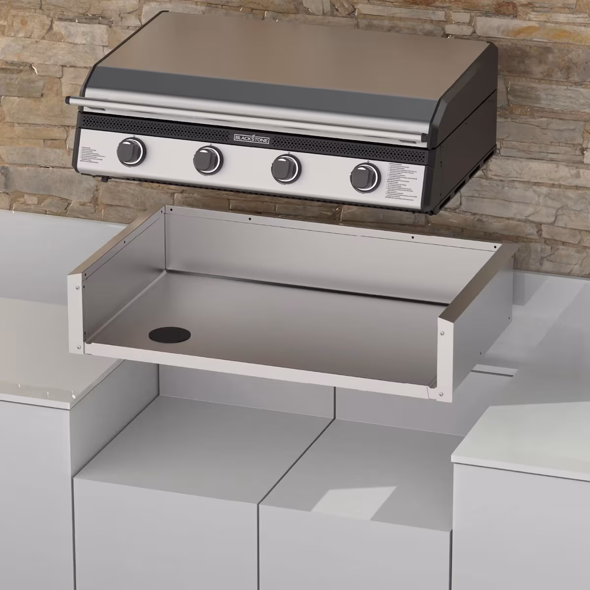 Blackstone Kitchen Insulation Jacket/ Trim Kit 
for 36in Drop-In Griddle