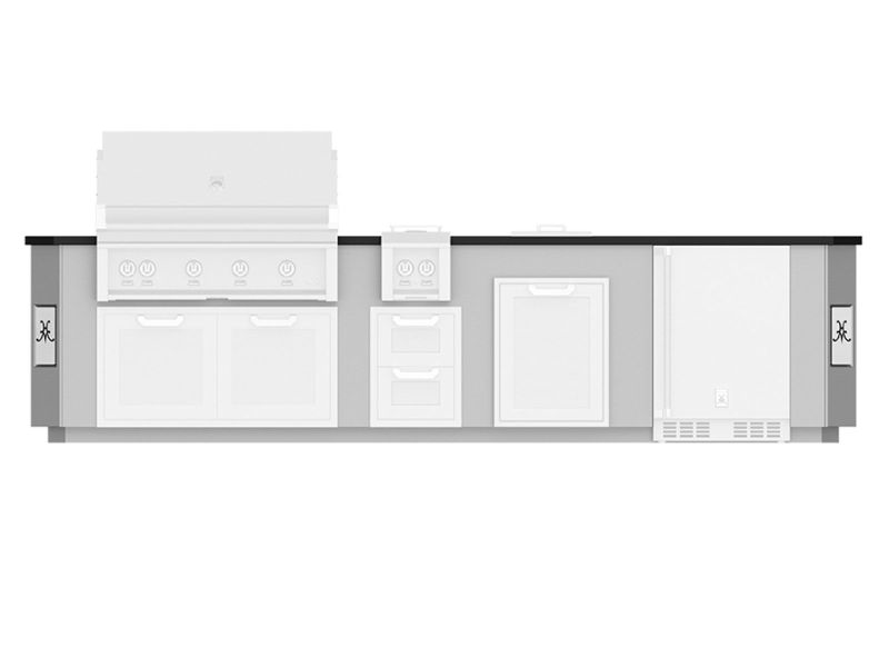 Hestan Entertainment Suite - No Countertop;