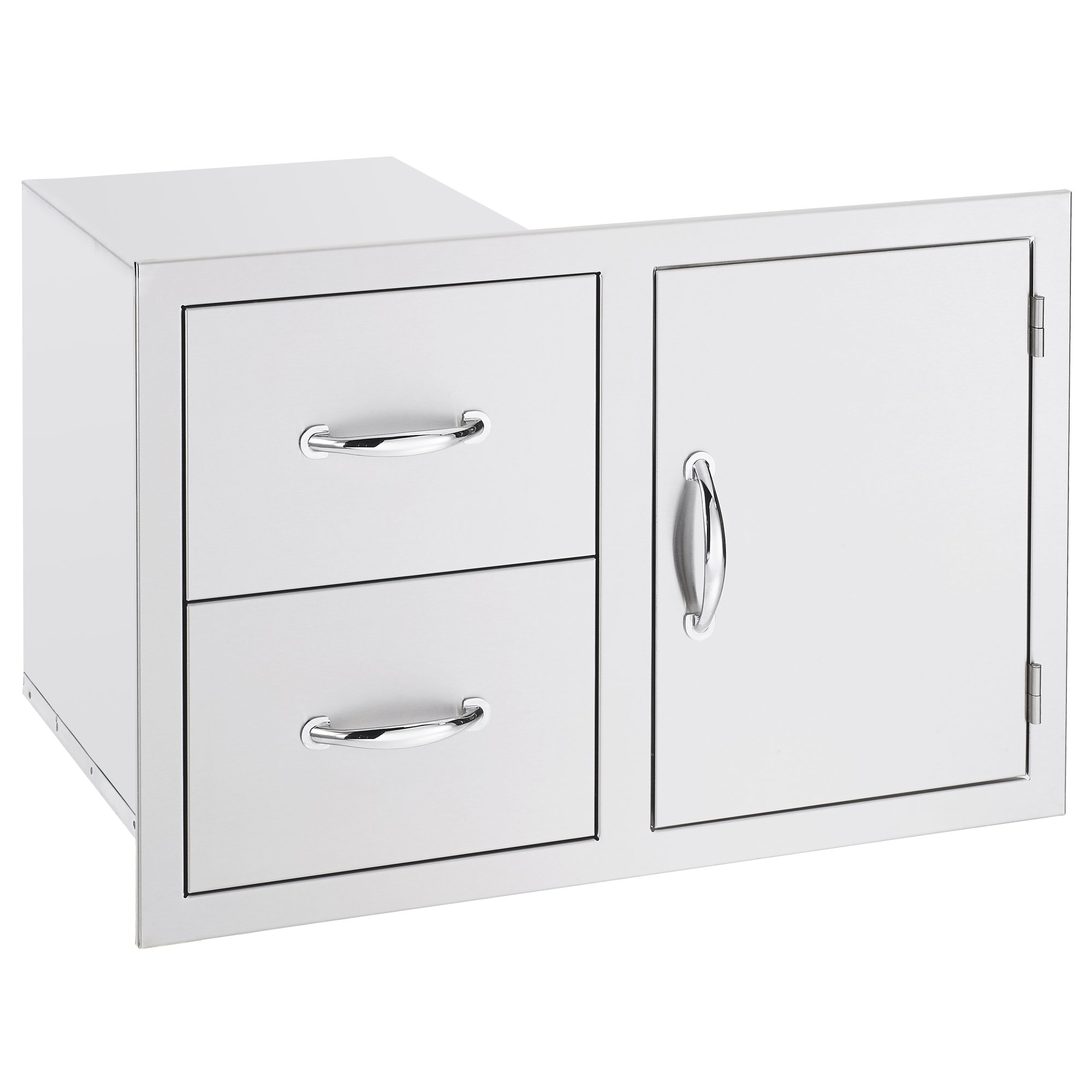 TrueFlame 33" Door & Double Drawer Combo