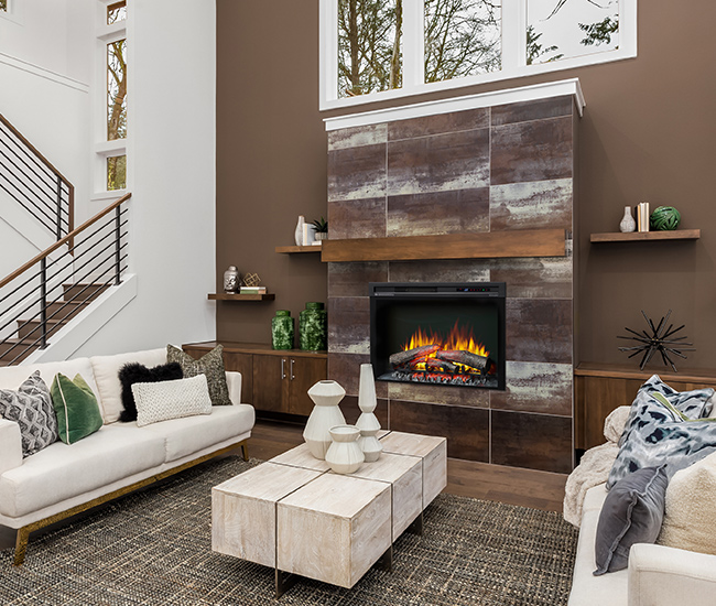 Dimplex Nova 33" Plug-In Electric Firebox - Logs