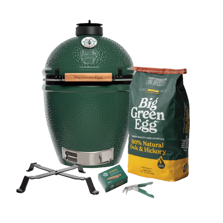 Big Green Egg Medium Big Green Egg In An Integgrated Nest+Handler