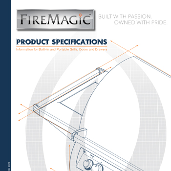 Fire Magic Aurora Double Side Burner Si