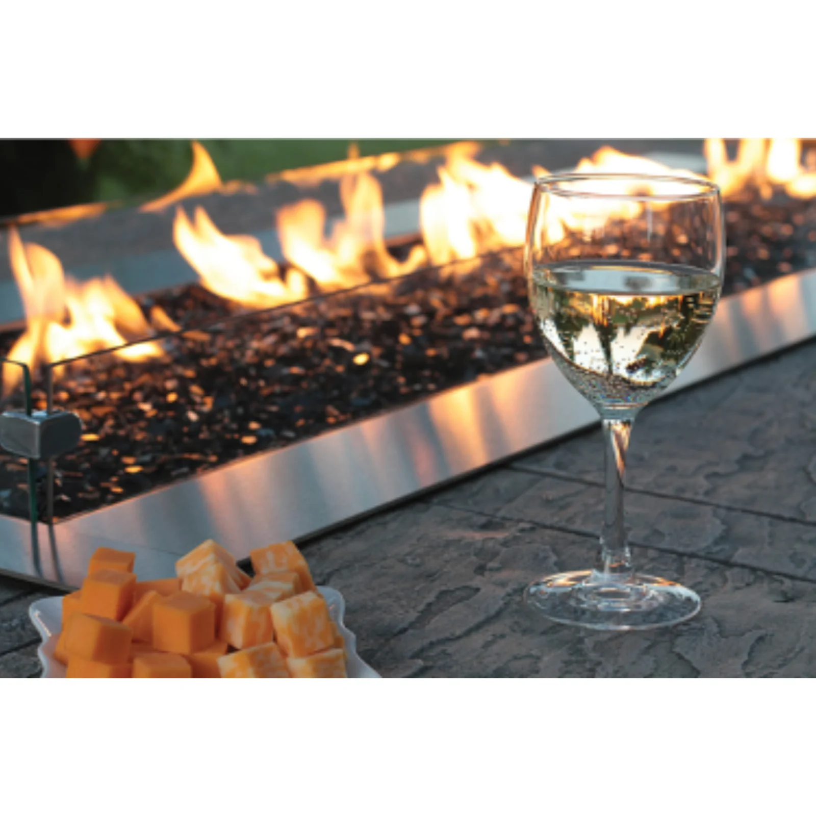 Empire Deflector Glass, 48-in. Linear