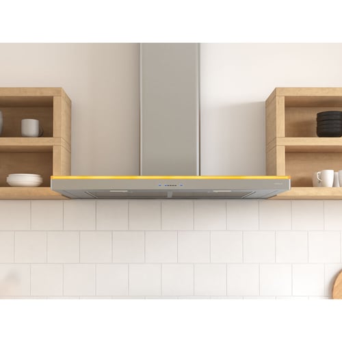Zephyr Luce Chimney Hood 90cm LED 600 CFM  ACT