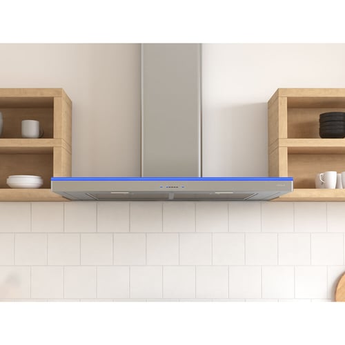 Zephyr Luce Chimney Hood 30" LED 600 CFM ACT