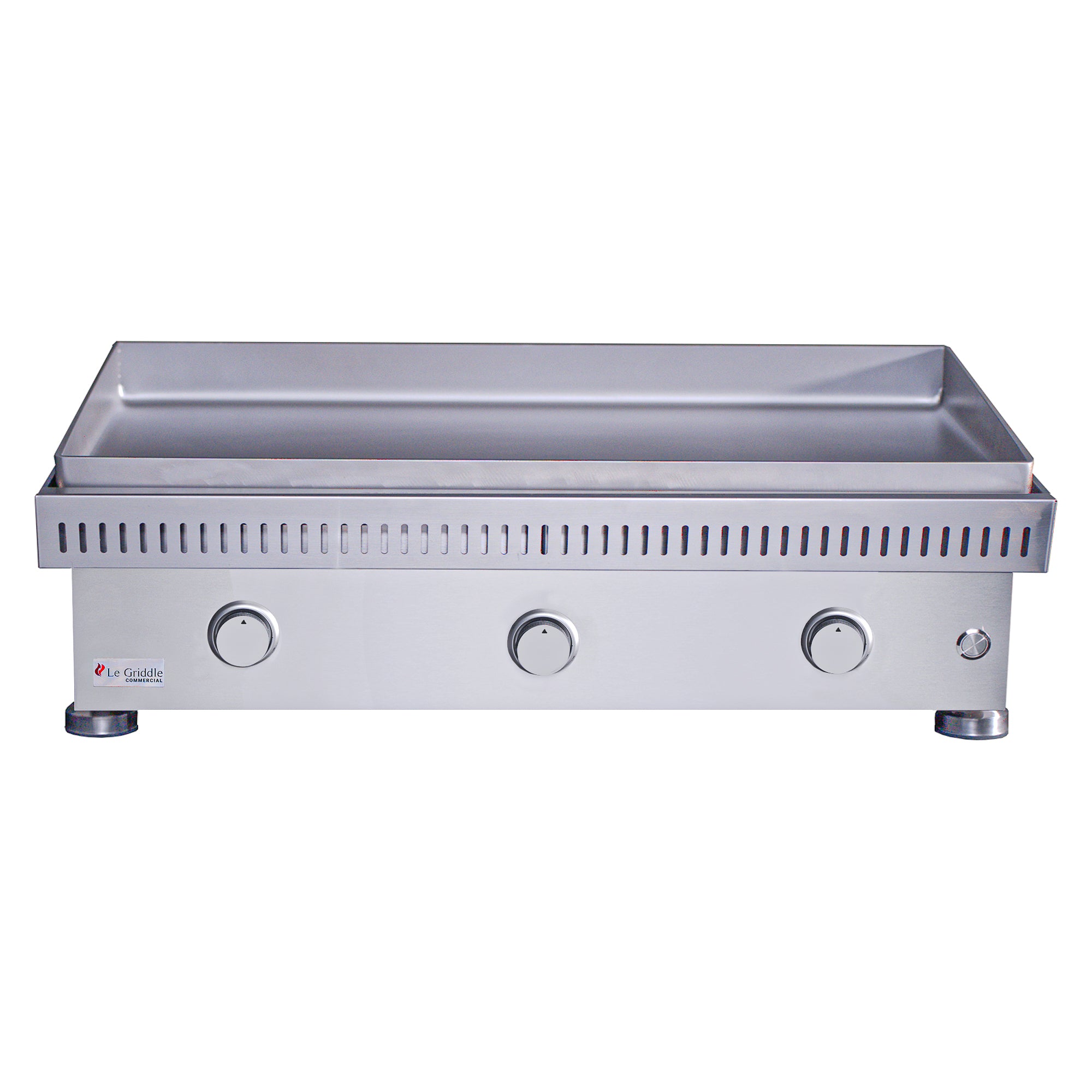 Le Griddle Commerical 105 - 3 Burner Natural Gas  - 6mm Plate