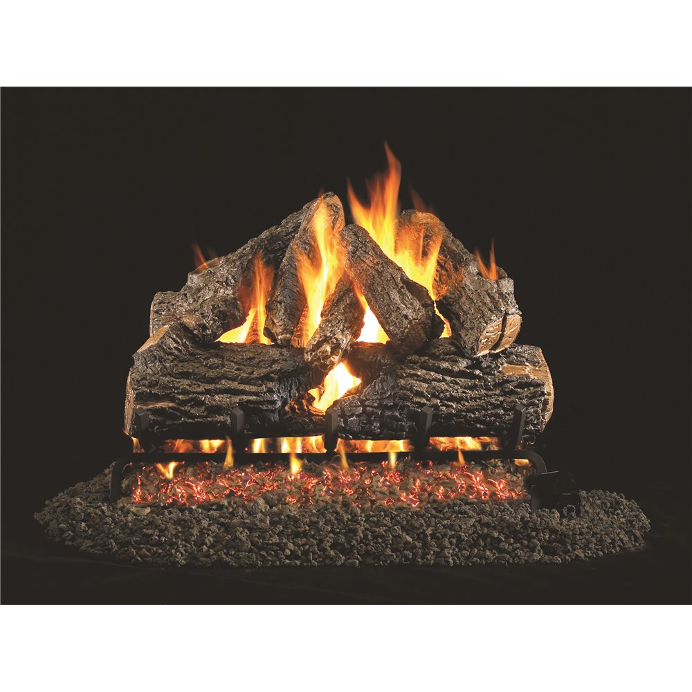 Real Fyre 24" Vented Charred Oak Log Set
