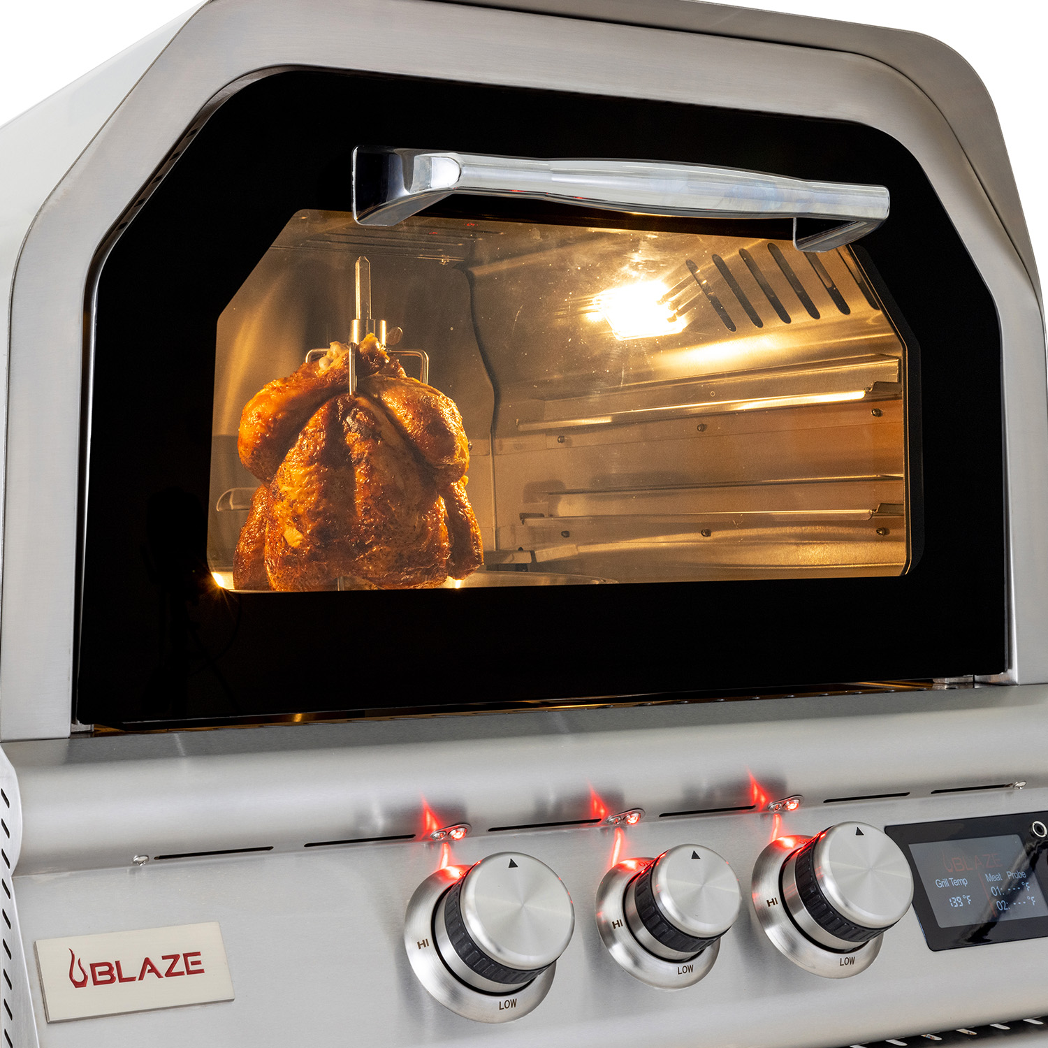Blaze 26-Inch Gas Outdoor Oven With Rotisserie