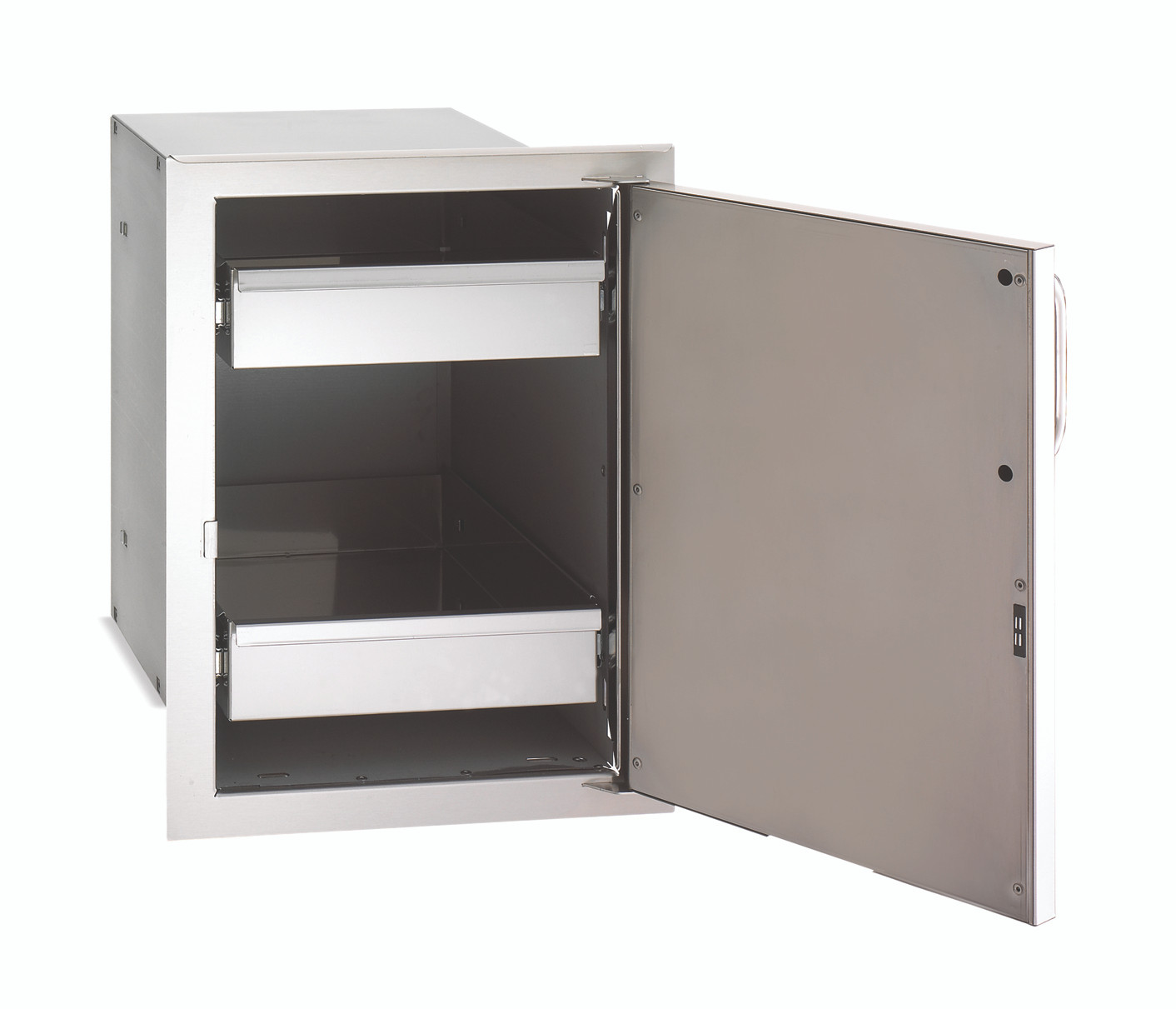 Fire Magic Gourmet Dual Drw -Stainless Steel - R-Side