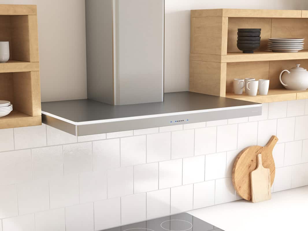 Zephyr Luce Chimney Hood 90cm LED 600 CFM  ACT