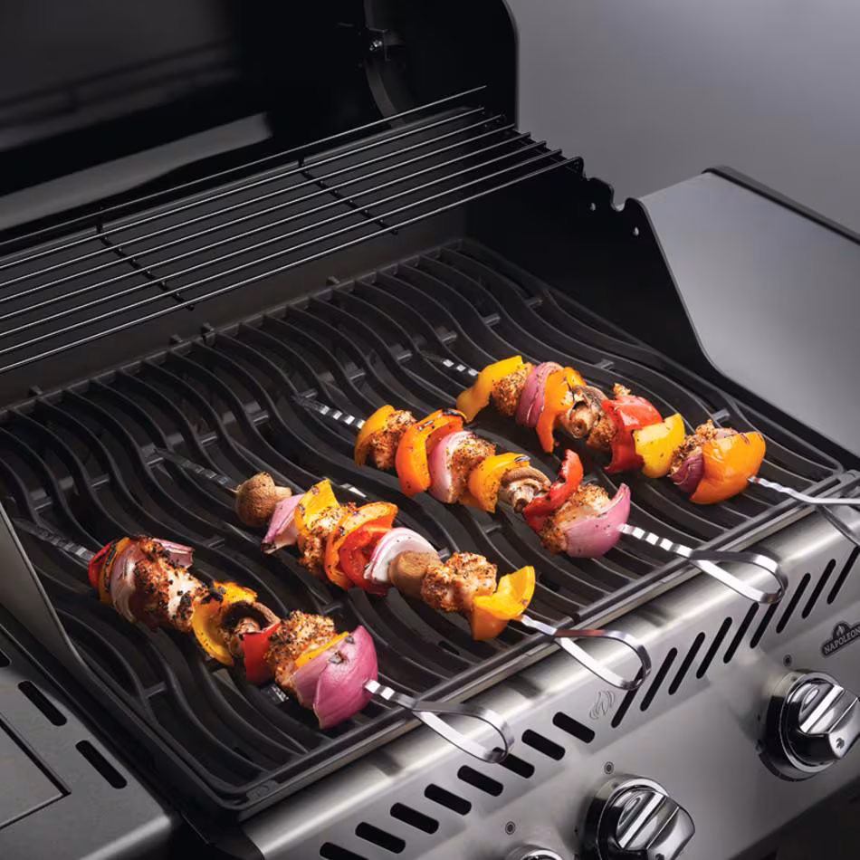 Eight Stainless Steel Multifunctional Skewers