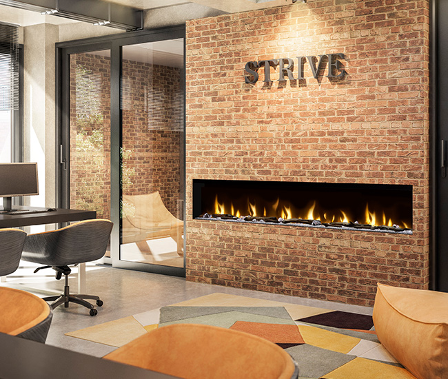 Dimplex 100" Bold Electric Fireplace Insert