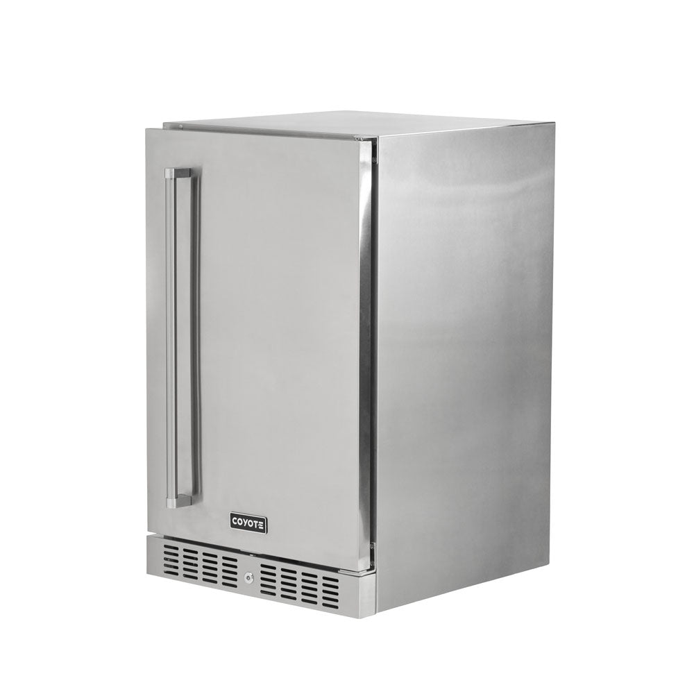 Coyote 21" Outdoor Refrigerator, RH