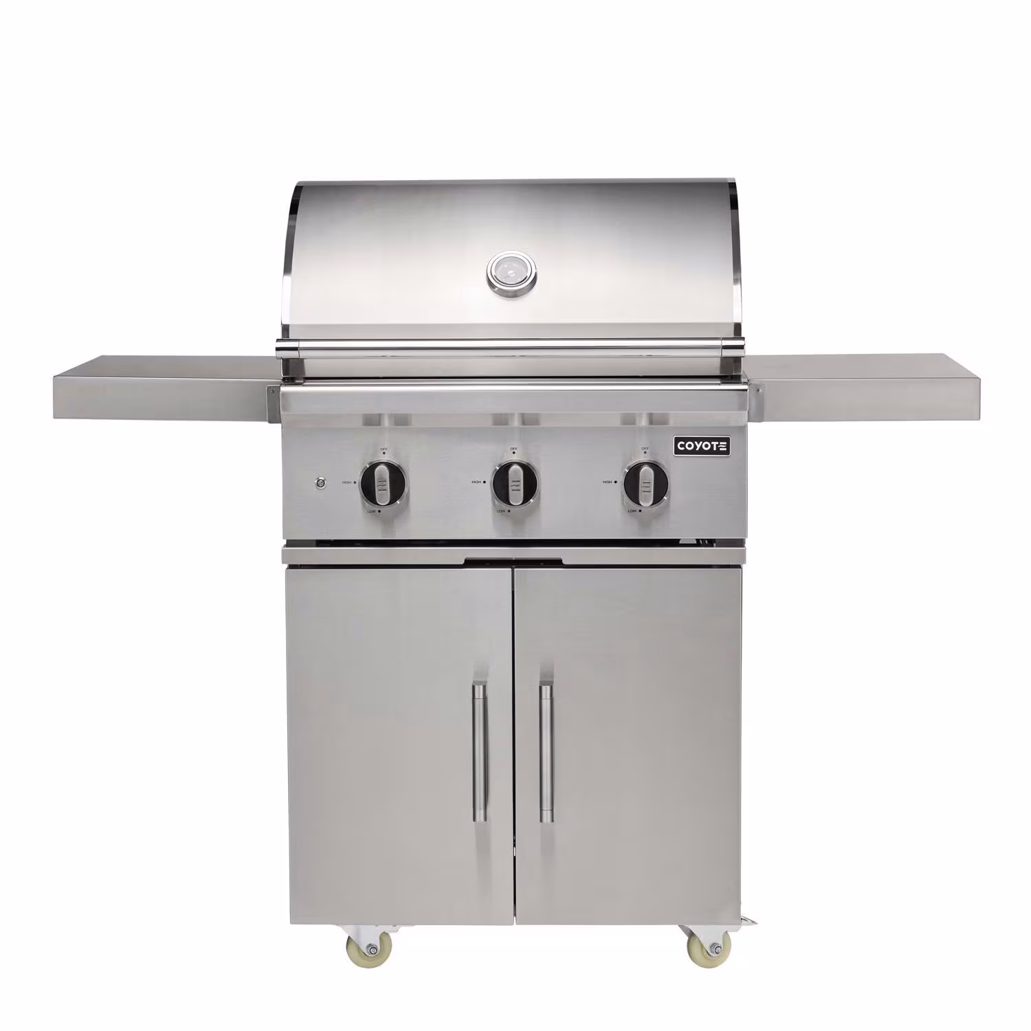 Coyote 30" C-Series Grill w/Cart, 3 Burner, NG