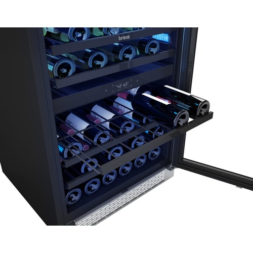 Zephyr Brisas Wine Cooler 24" Dual Zone - Glass Door