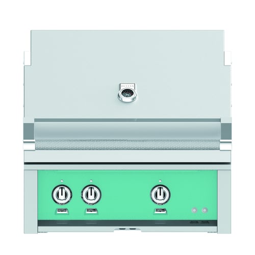 Hestan 30" Built-In Grill  2 Trellis Burners Rotisserie