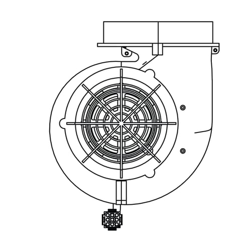 Zephyr Internal Blower with 600 CFM