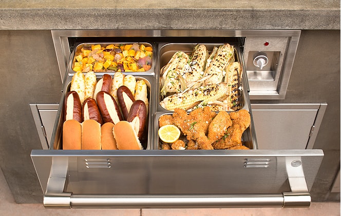 Alfresco 14" Cart Mount Food Warmer