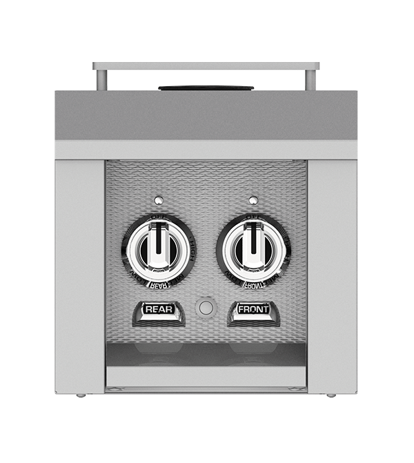 Hestan Double Side Burner 20000 BTU Diamond Cut