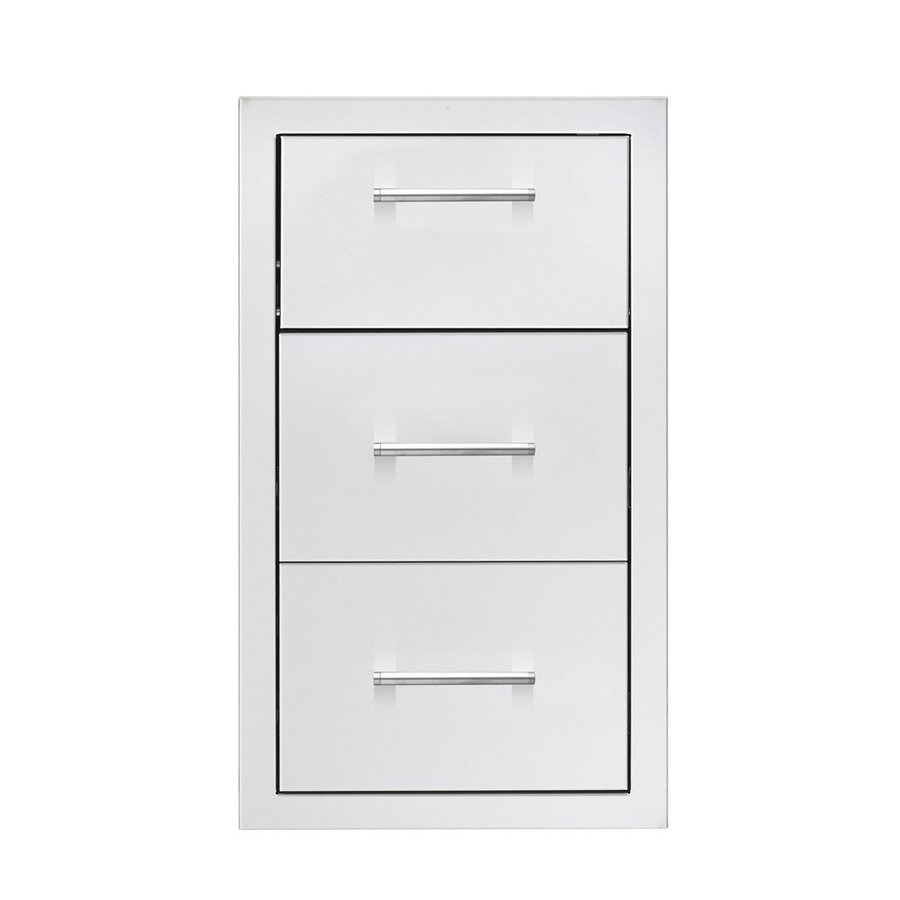 TrueFlame 17" Trash Door Combo - Masonry Frame
