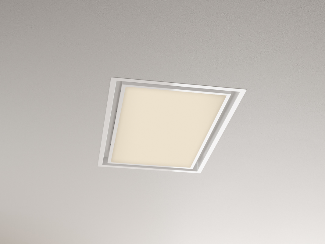 Zephyr Lux Glo Island 36in Wht PAS LED BODY ONLY