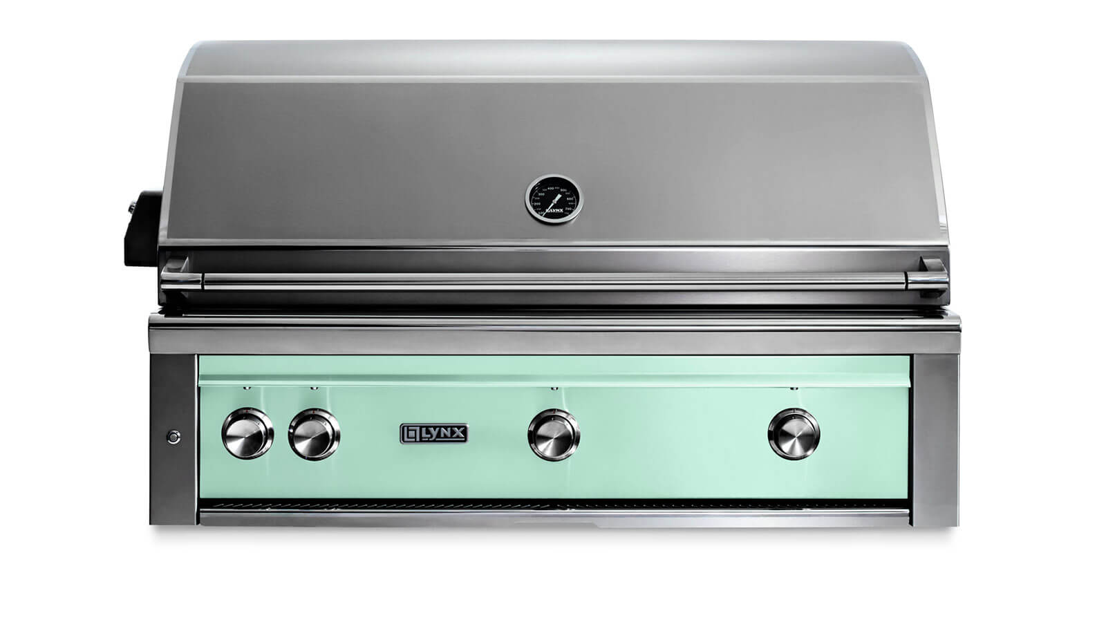 Lynx 42" Built-in Grill w All Ceramic Burners and Rotisserie - Surf - Natural Gas