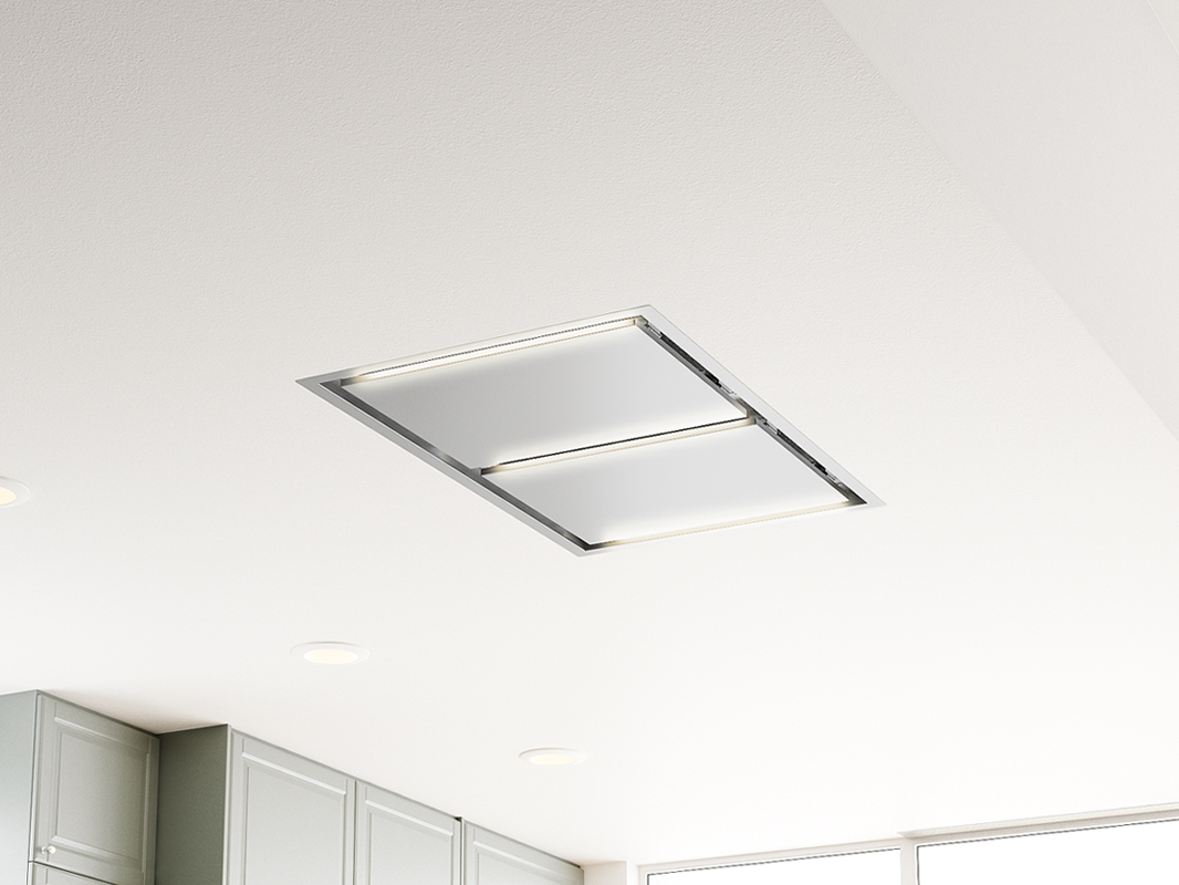 Zephyr Lux Island Hood 43" Body Only - White