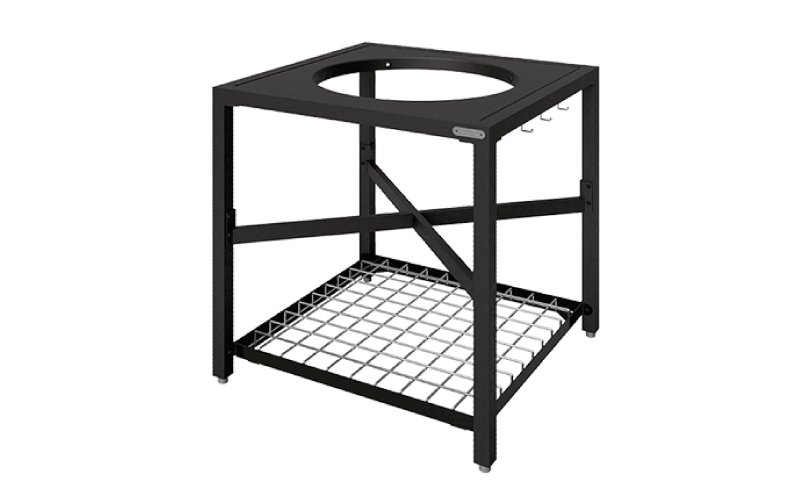 Big Green Egg Medium Egg Frame With Stainless Grid Insert For Modular Nest System