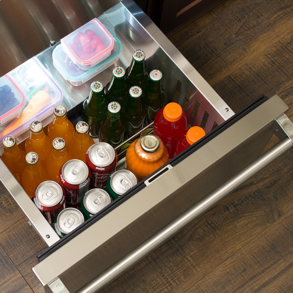 Marvel 24" PRO Refrigerator Drawers/panel Rea