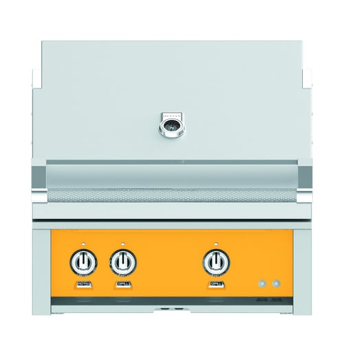Hestan 30" Built-In Grill 1 Trellis Burners 1 Sear Burn Rotisser