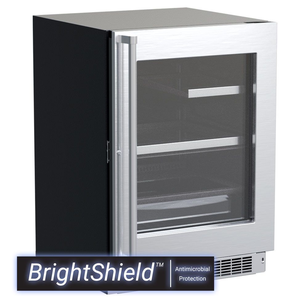 Marvel 24" PRO Refrigerator Brightshield Glass/panel Ready