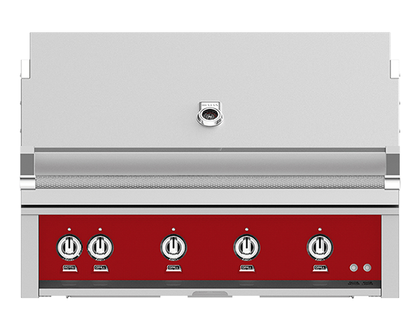 Hestan 42" Built-In 4 Trellis Burners Rotisserie