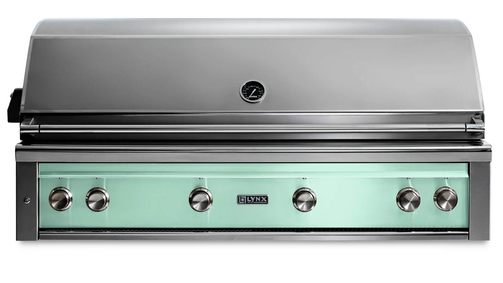 Lynx 54" Built-in Grill with 1 Trident Infrared Burner and 3 Ceramic Burners, Rotisserie - Surf - Natural Gas