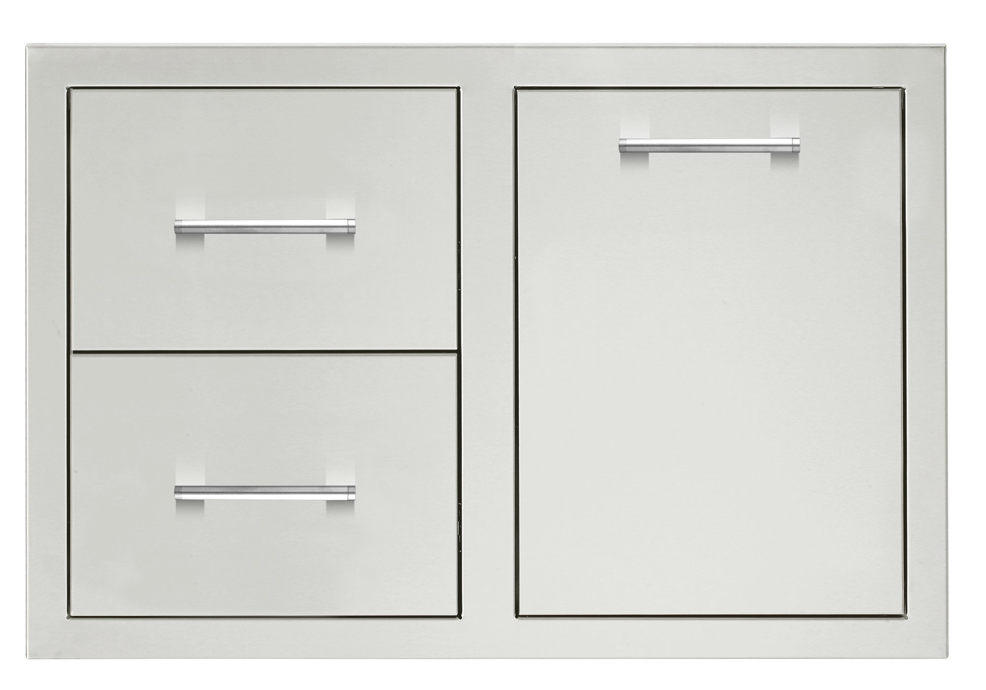 TrueFlame 33" Door & Double Drawer Combo