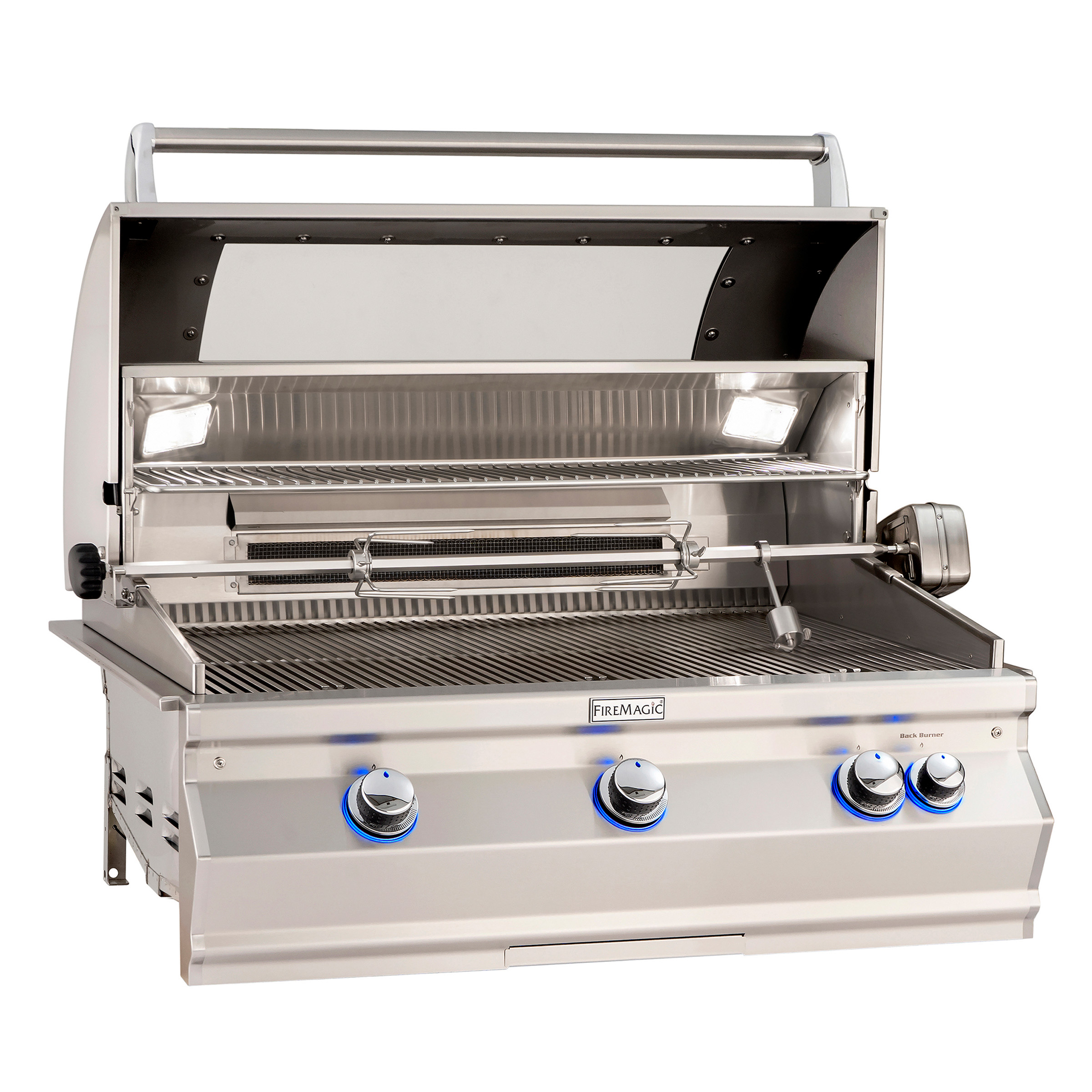 Fire Magic 30 Inch Post Mounted Analog Electric Grill