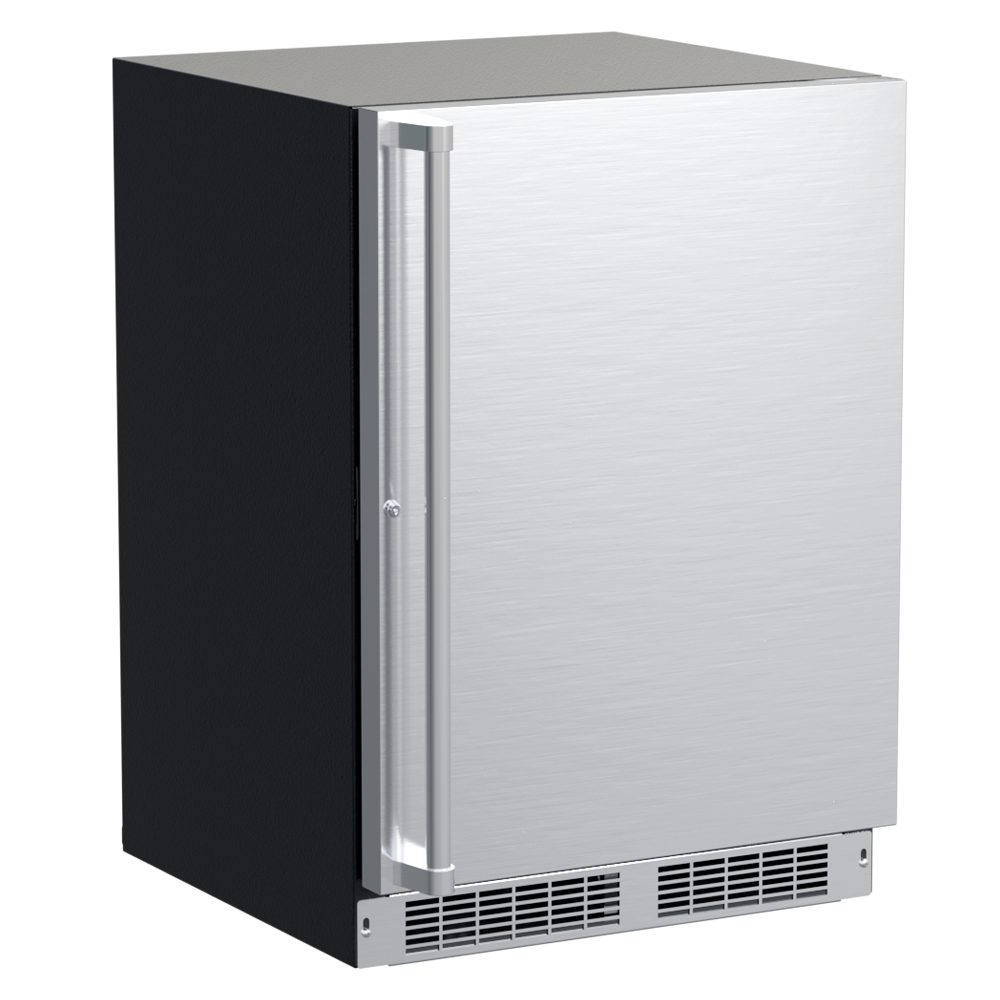 24-in Professional Built-in Beverage Center - Stainless Steel Solid