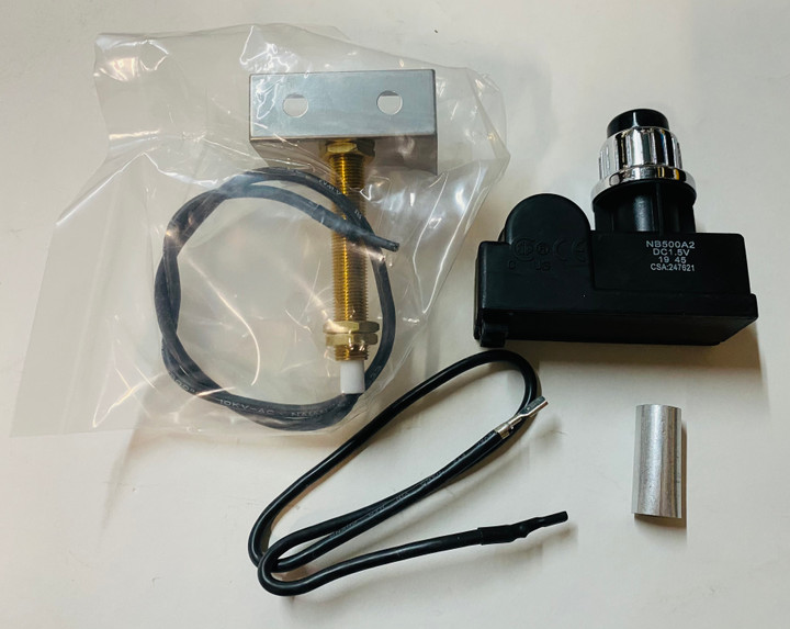 Broilmaster Electronic Ignitor Kit (Collector Box mounts to Casting)