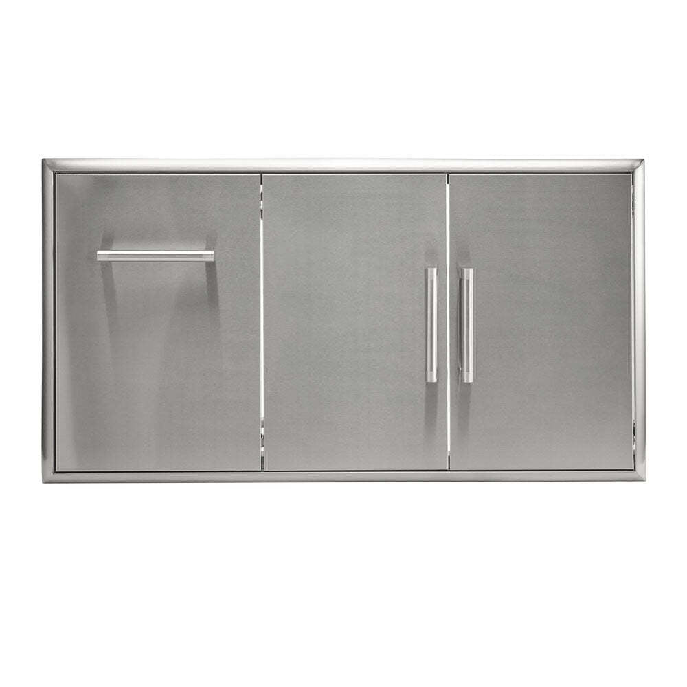 Coyote Combo Drawer - Pull out LP Tank and Double Door