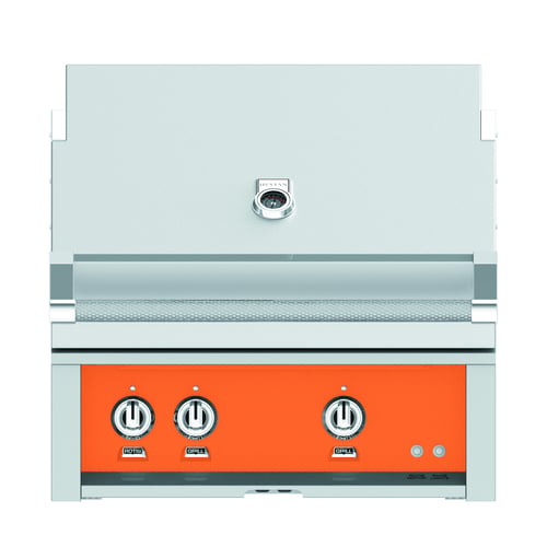 Hestan 30" Built-In Grill  2 Trellis Burners Rotisserie