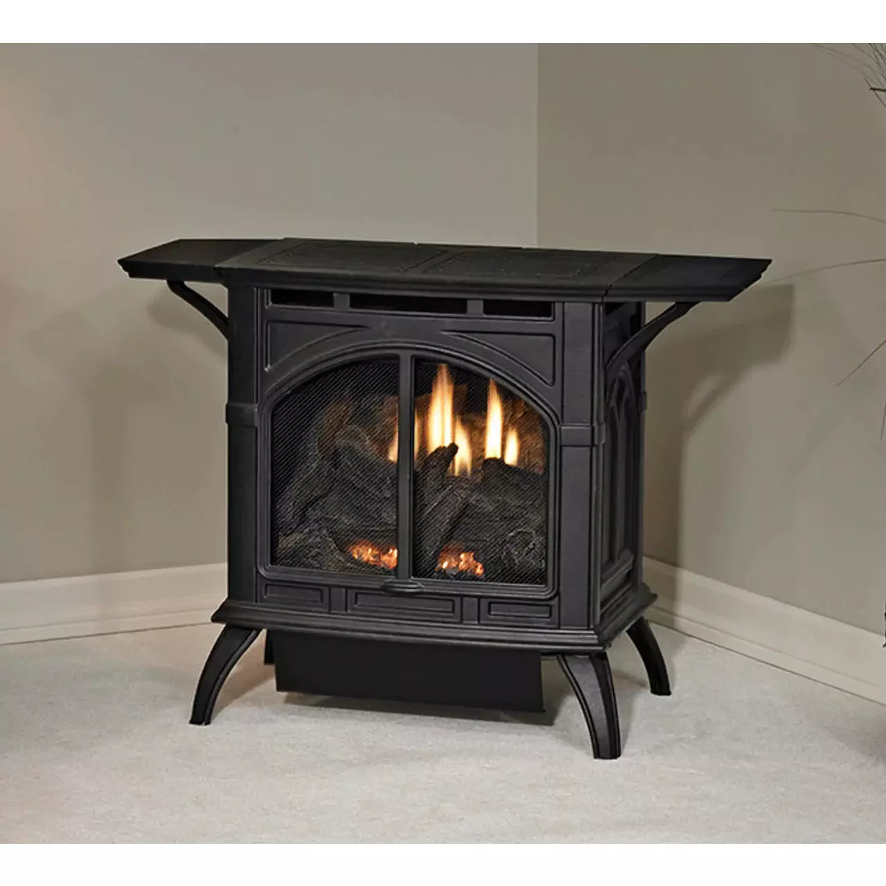 Empire Cast Iron Stove-Medium Millivolt MB LP
