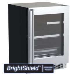 Marvel 24" PRO Refrigerator Brightshield Glass/panel Ready