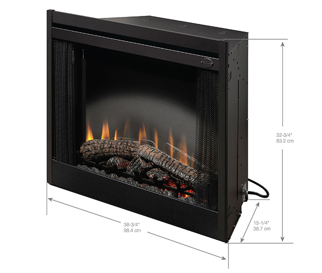 Dimplex 39" Standard Built-In Electric Firebox