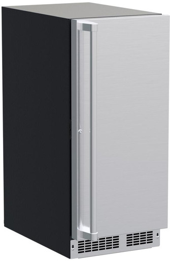 15-in Professional Built-in Single Zone Wine Refrigerator - Stainless Steel Solid