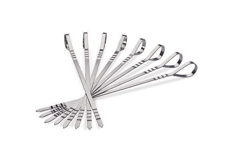 Eight Stainless Steel Multifunctional Skewers