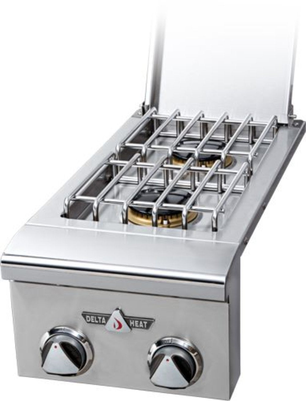 12" Delta Heat Double Side Burner, White Control P