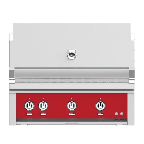 Hestan 36" Built-In Grill 3 Trellis Burners Rotisserie