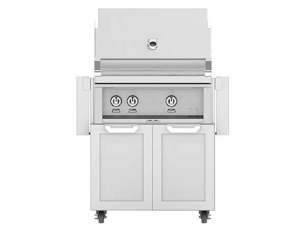 Hestan 30" Built-In Grill  2 Trellis Burners Rotisserie