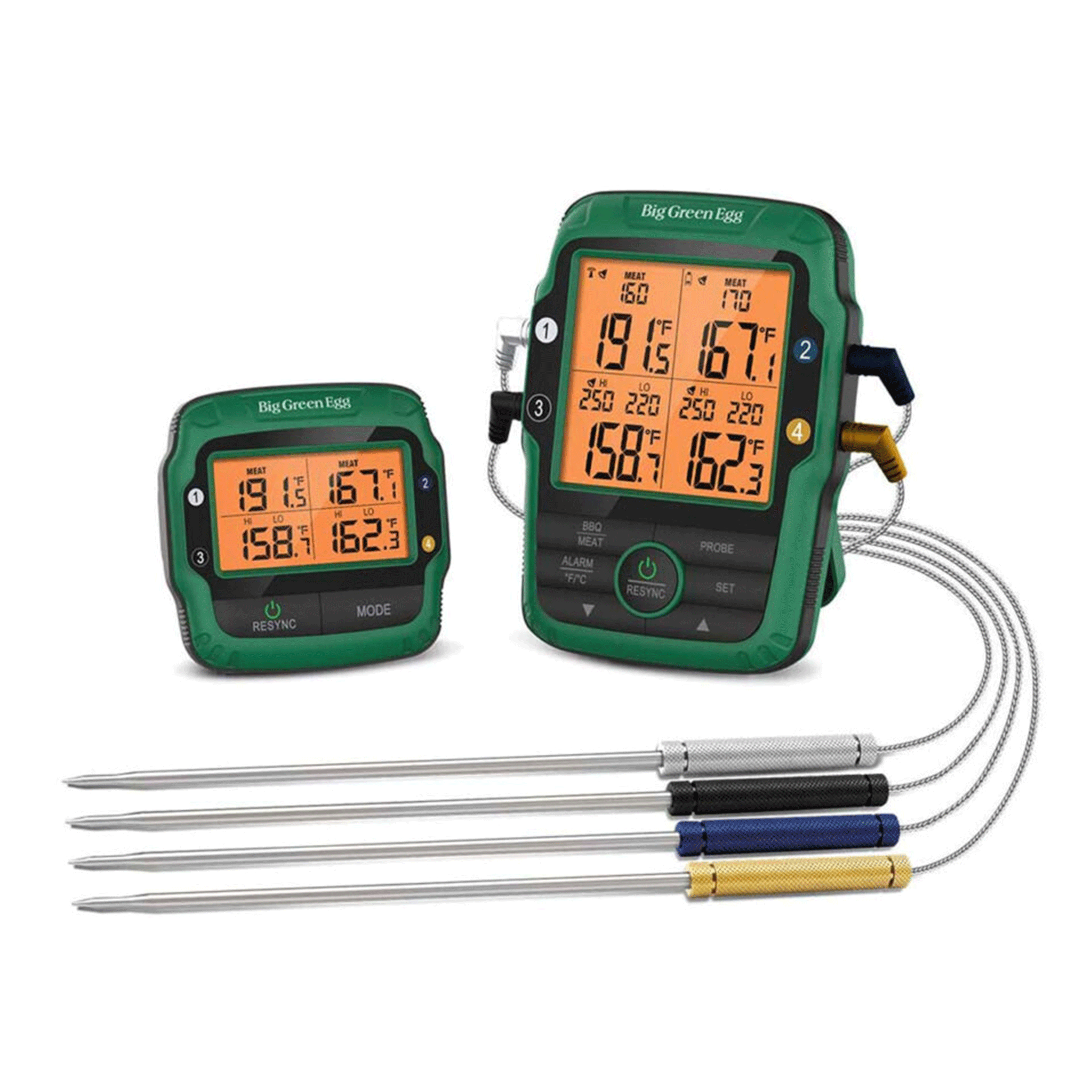 Big Green Egg EGG Shaped Dual Probe Wireless Remote Thermometer